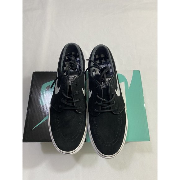 New Mens Size 9 Black White Nike SB Zoom Stefan Janoski OG Skate Shoes main image 4